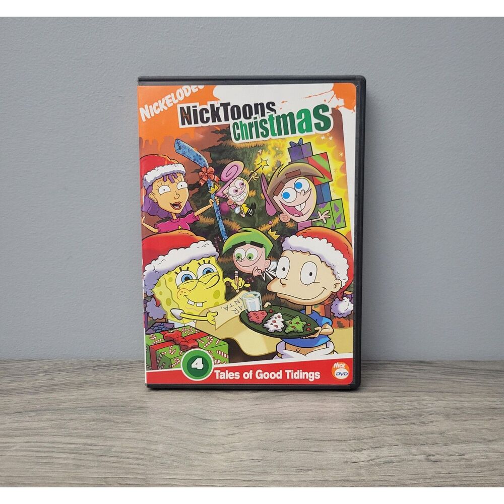 VTG 2003 Paramount Nicktoons Christmas Tales of Good Tidings DVD 4 Episodes